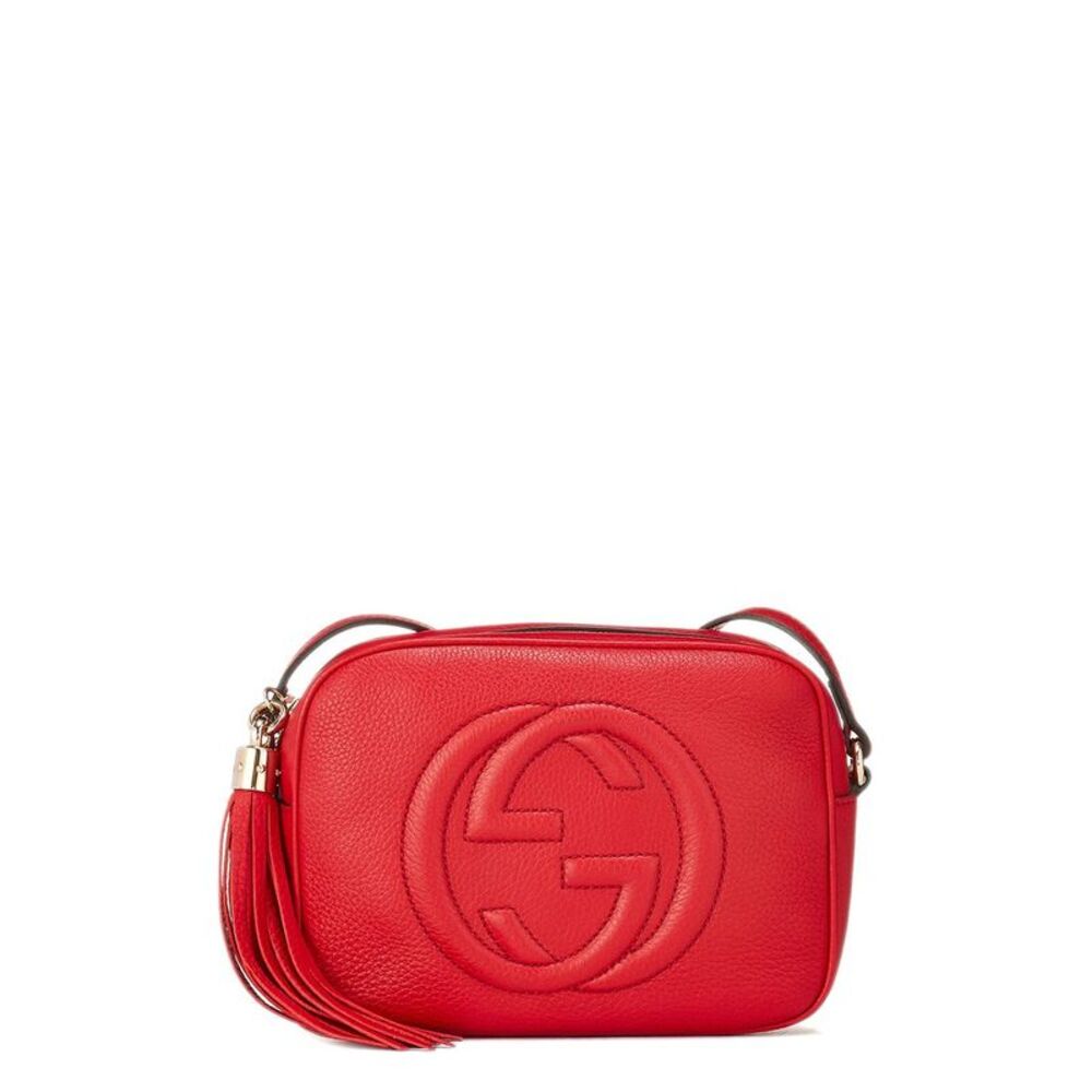 Gucci Red Leather Soho Disco (Authentic Pre-Loved)